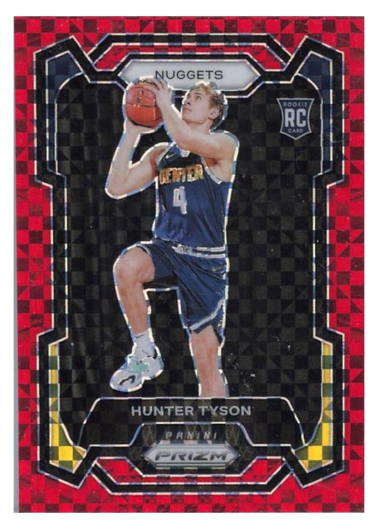 2023-24 Panini Prizm Base Set Hunter Tyson #171 card