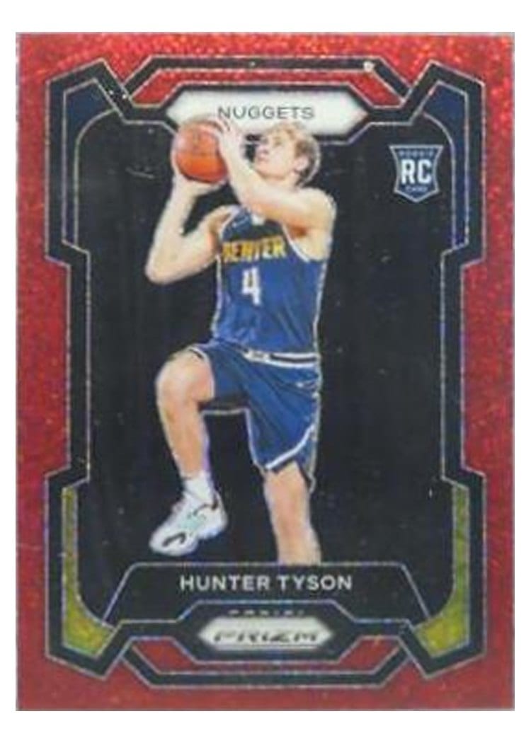 2023-24 Panini Prizm Base Set Hunter Tyson #171 card