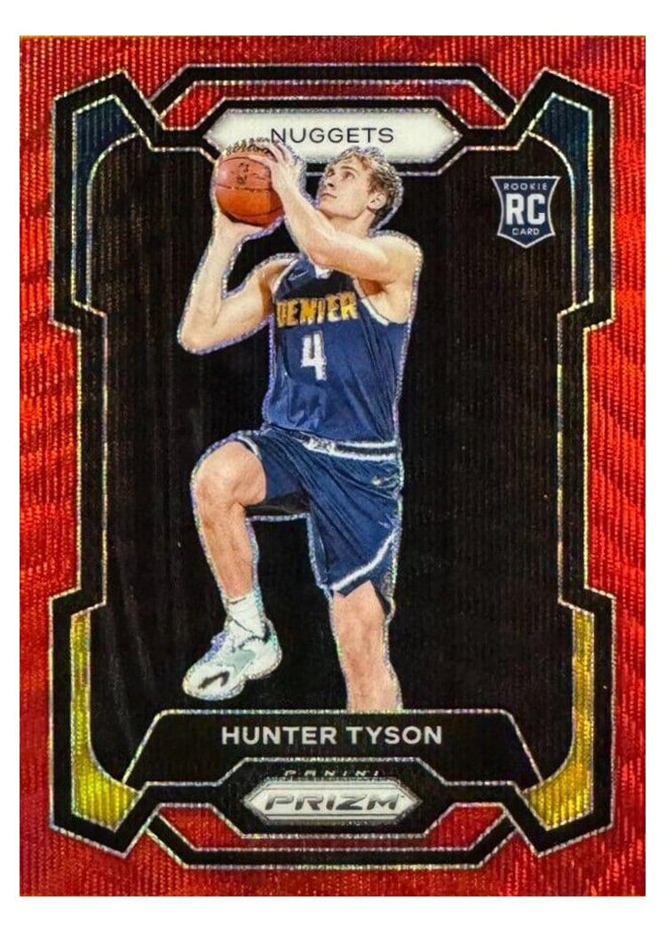 2023-24 Panini Prizm Base Set Hunter Tyson #171 card