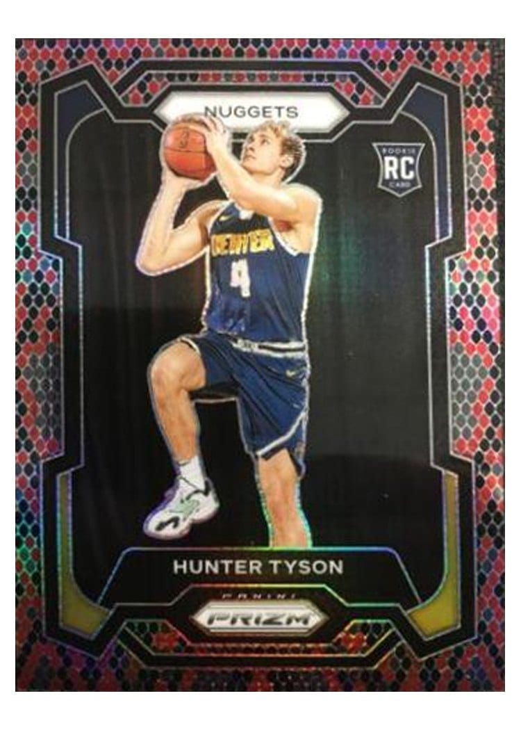 2023-24 Panini Prizm Base Set Hunter Tyson #171 card