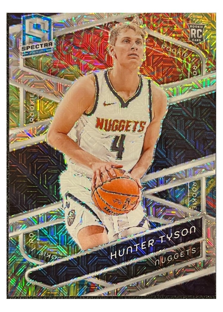 2023-24 Panini Spectra Base Set Hunter Tyson #127 card