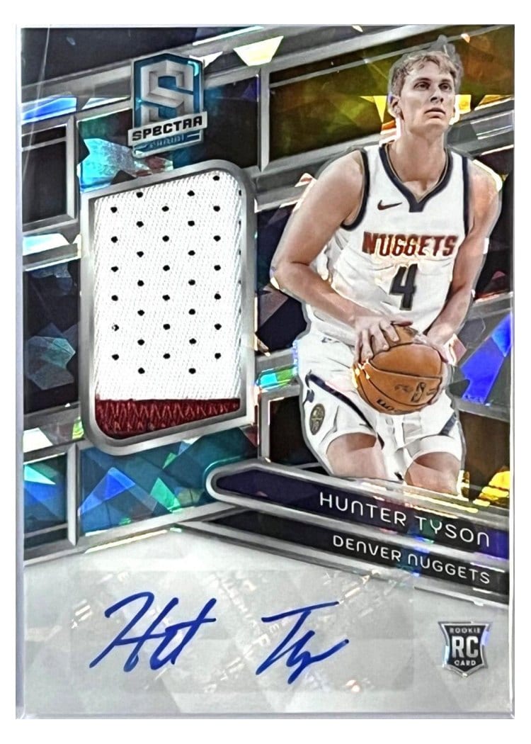 2023-24 Panini Spectra Base Set Hunter Tyson #204 card