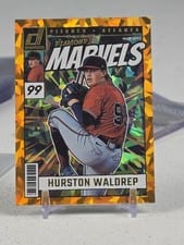 2024 Donruss Diamond Marvels Hurston Waldrep #16 card