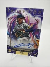 2025 Topps Inception Rookie & Emerging Stars Autographs Hurston Waldrep #RESA-HW card