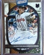 2025 Topps Tribute Autographs Hurston Waldrep #TA-HW