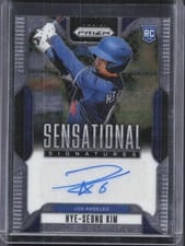2025 Panini Prizm Sensational Signatures Hye-Seong Kim #SS-HK card