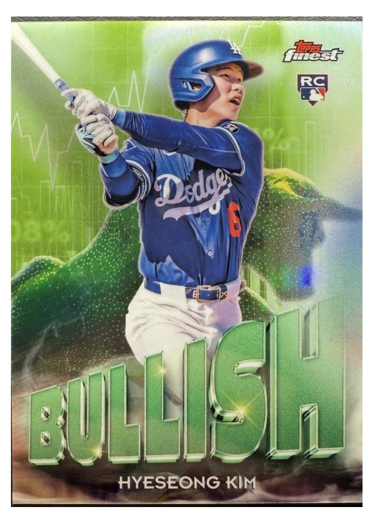 2025 Finest Bullish Hyeseong Kim #B-3 card