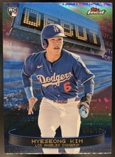 2025 Finest Debut Hyeseong Kim #D-29 card