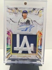 2025 Topps Inception Inception Autograph Jumbo Relic Hat Hyeseong Kim #IAJH-HK