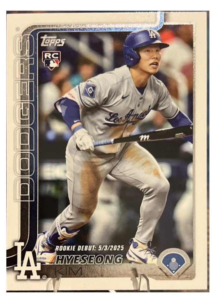2025 Topps Update Companion Card Hyeseong Kim #CC3-16 card