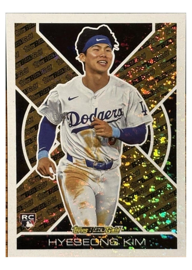 2025 Topps Update Topps Black Gold Hyeseong Kim #BG-14 card