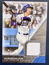 2026 Topps Major League Material Relics Hyeseong Kim #MLM-HK card