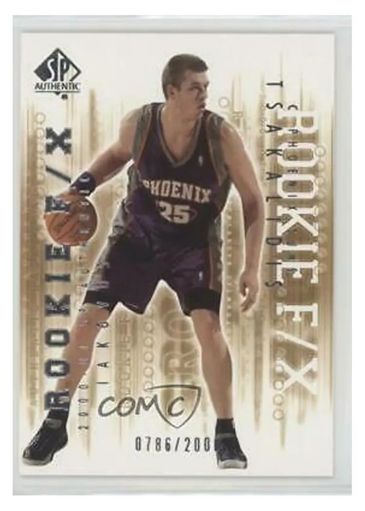 2000 SP Authentic Iakovos Tsakalidis #114 card