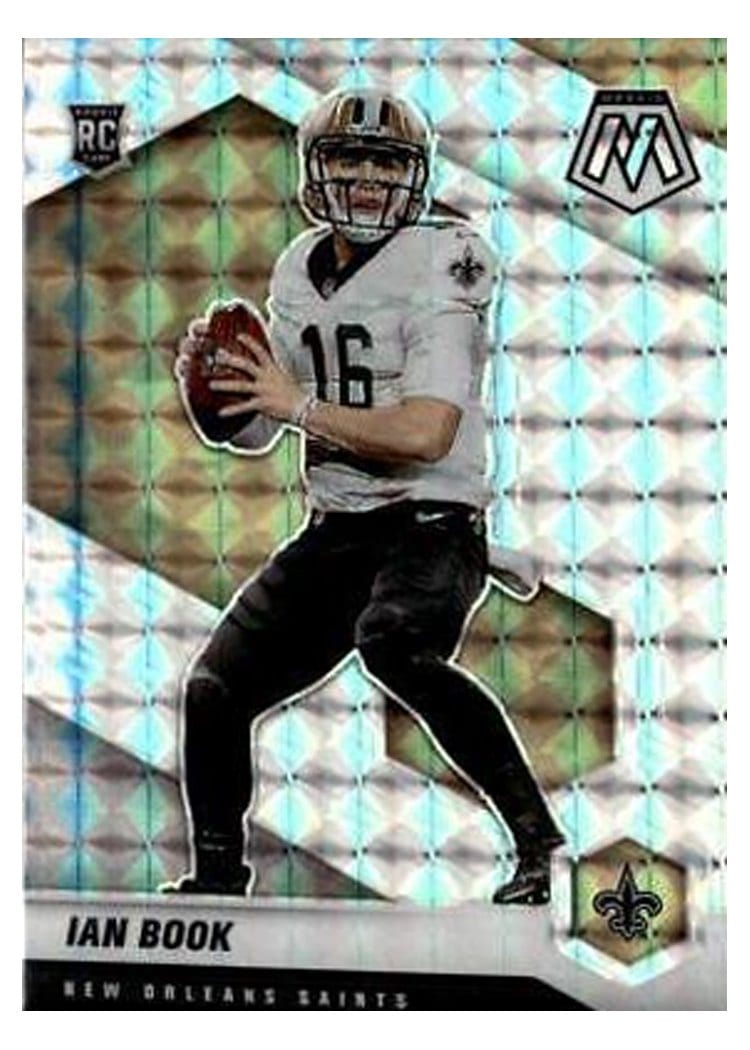 2021 Panini Mosaic Base Set Ian Book Red Wave Mosaic #327 card