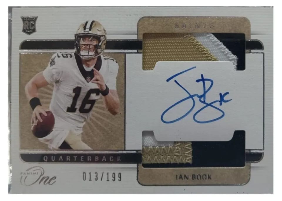 2021 Panini One Ian Book #47 card