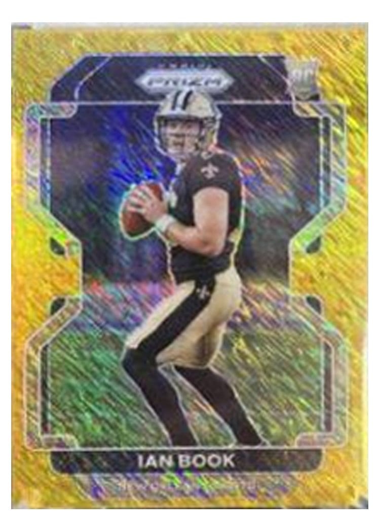 2021 Panini Prizm Base Set Ian Book Gold Shimmer #357 card