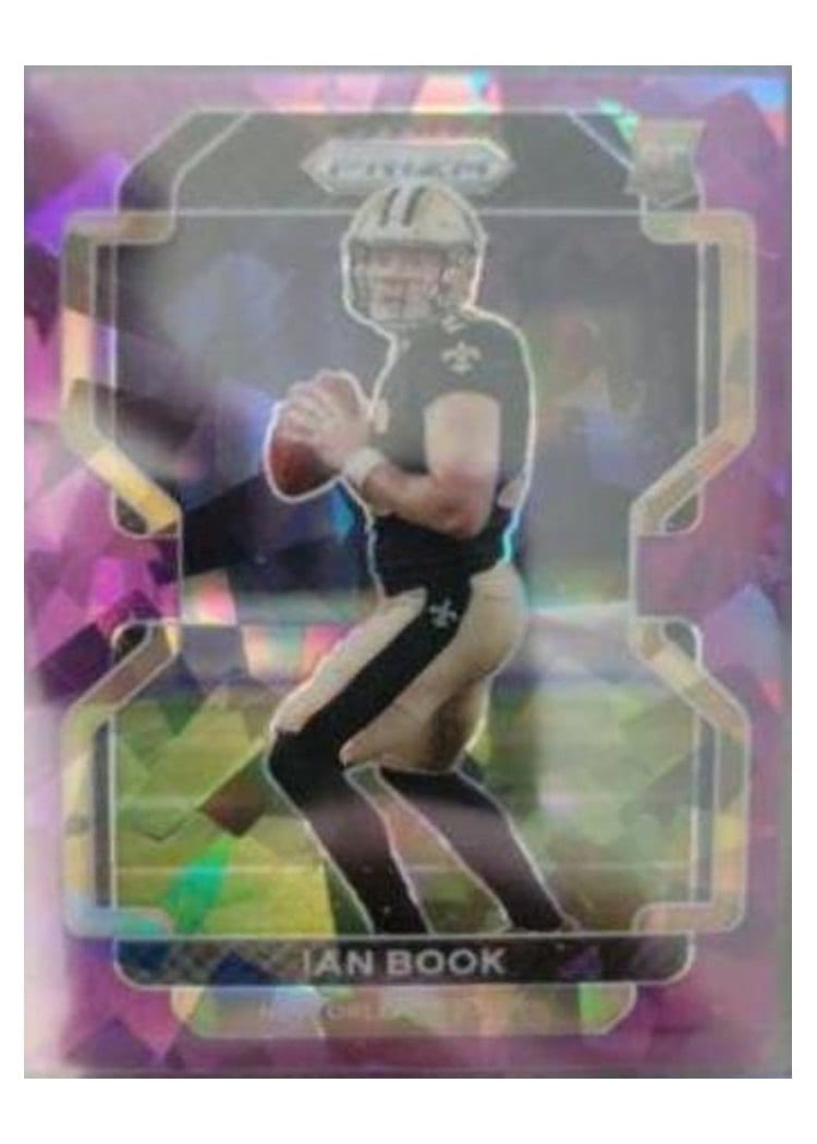 2021 Panini Prizm Base Set Ian Book Purple Ice Prizm #357 card
