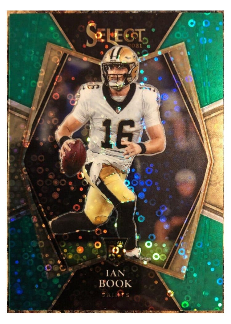 2021 Panini Select Ian Book Green Disco #279 card