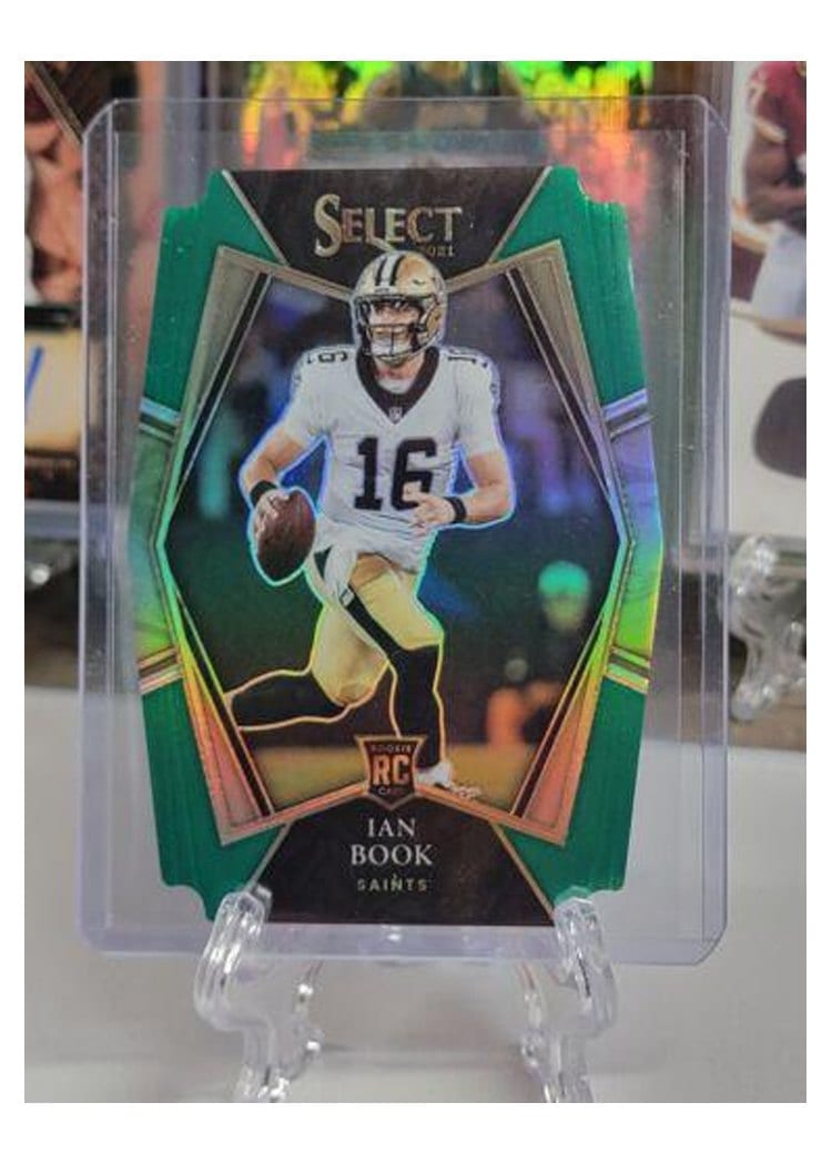 2021 Panini Select Ian Book Green Die Cut #79 card