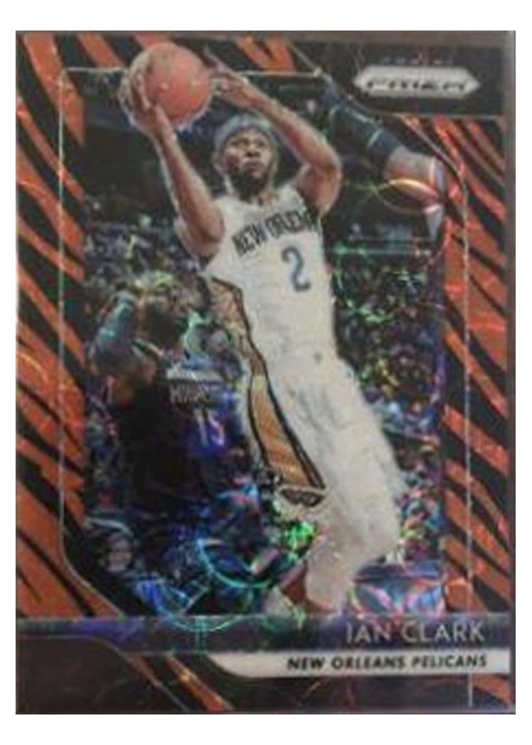 2018-19 Panini Prizm Base Set Ian Clark Tiger Stripe Choice Prizm #207 card