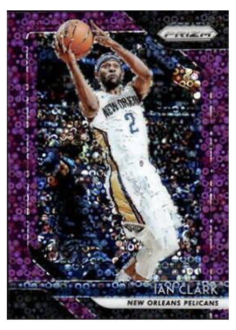 2018-19 Panini Prizm Base Set Ian Clark Fast Break Prizm Purple #207