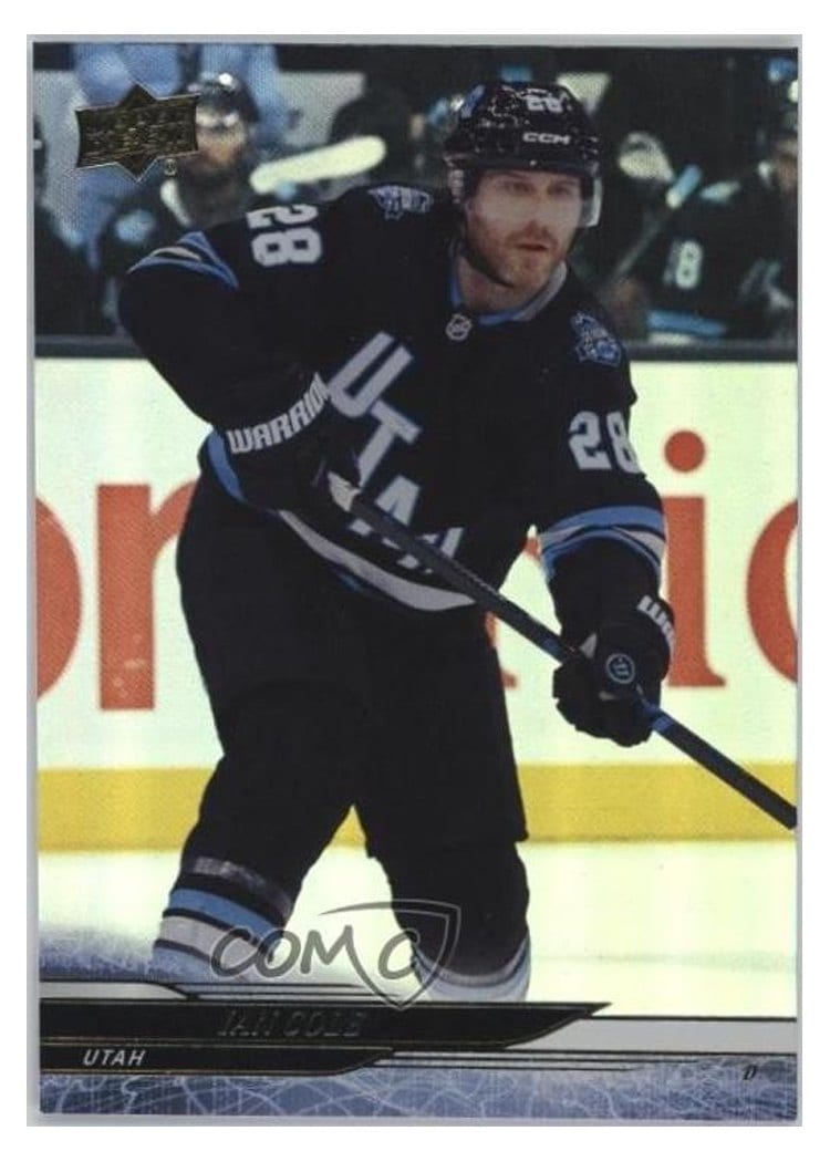 2024-25 Upper Deck Base Set Ian Cole Silver Foil #629 card