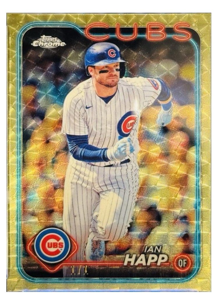 2024 Topps Chrome Base Set Ian Happ #184 card