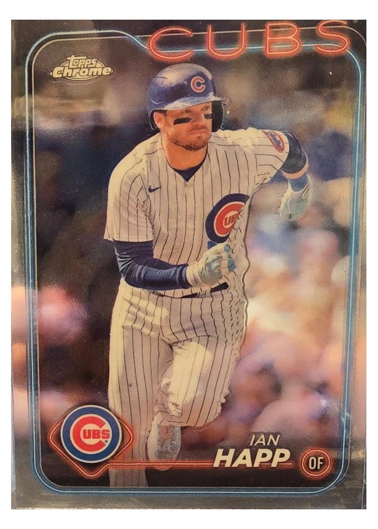 2024 Topps Chrome Base Set Ian Happ #184 card