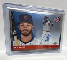 2025 Topps Chrome Platinum Autographs Ian Happ #CPA-IH card