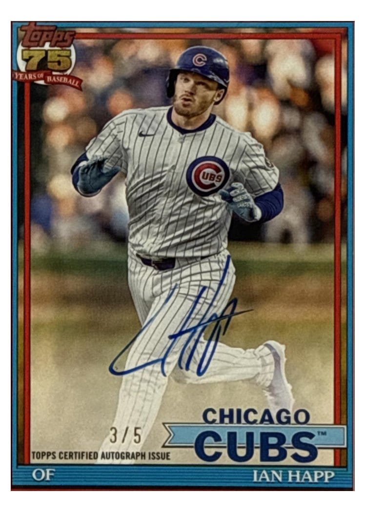2026 Topps 1991 Topps Autographs Ian Happ #91A-IH card