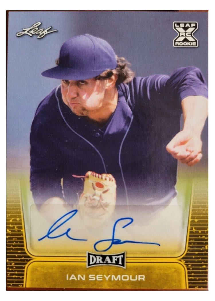 2020 Leaf Draft Retail Autographs Ian Seymour #BA-IS1 card