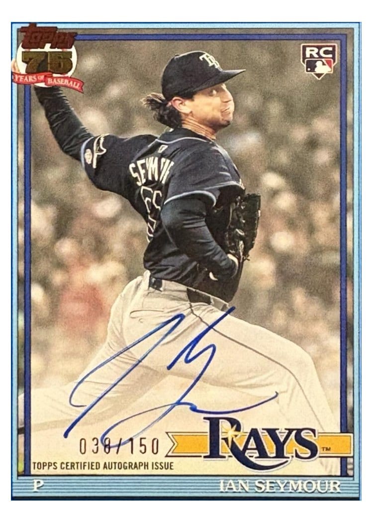 2026 Topps 1991 Topps Autographs Ian Seymour #91A-SEY card