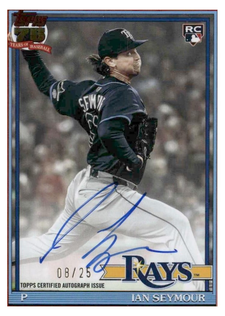 2026 Topps 1991 Topps Autographs Ian Seymour #91A-SEY card