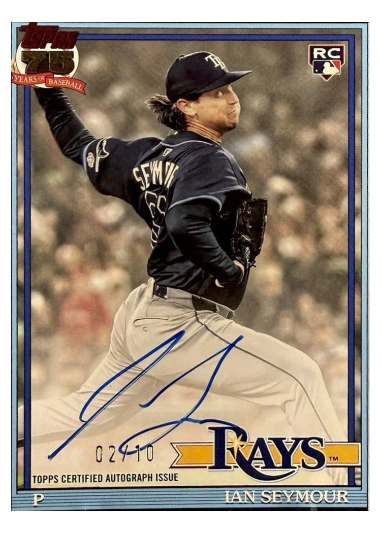 2026 Topps 1991 Topps Autographs Ian Seymour #91A-SEY card