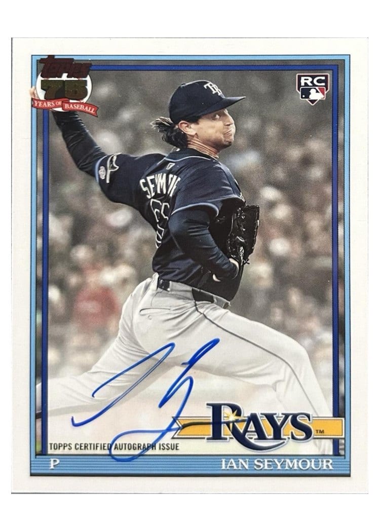 2026 Topps 1991 Topps Autographs Ian Seymour #91A-SEY card