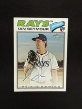 2026 Topps Heritage Real One Autographs Ian Seymour #ROA-IS card