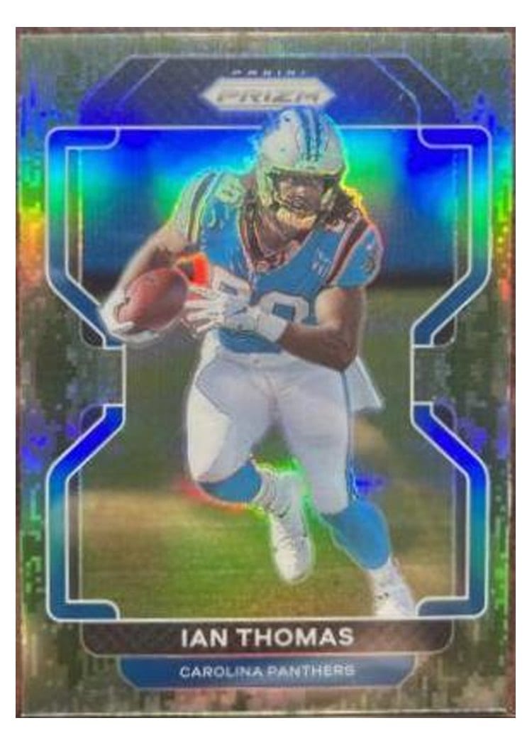 2021 Panini Prizm Base Set Ian Thomas #313 card