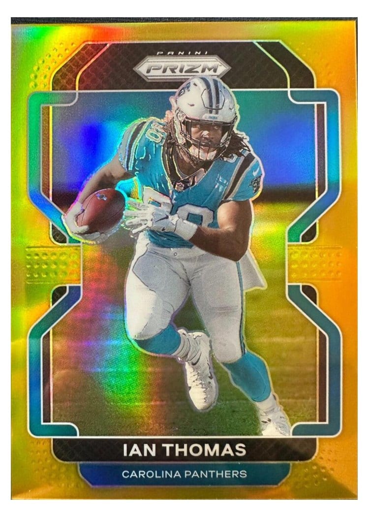 2021 Panini Prizm Base Set Ian Thomas #313 card