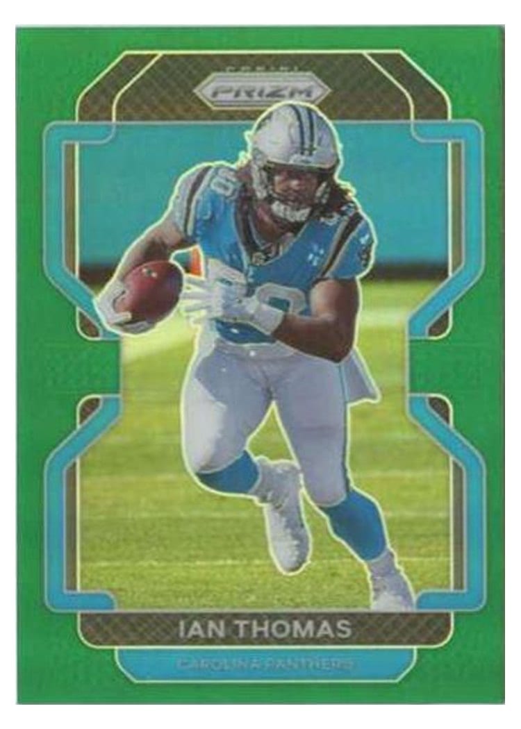 2021 Panini Prizm Base Set Ian Thomas #313 card