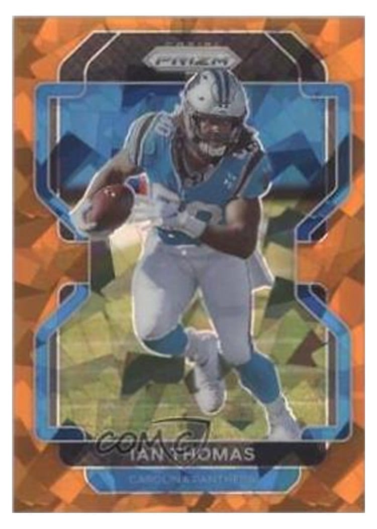 2021 Panini Prizm Base Set Ian Thomas #313 card