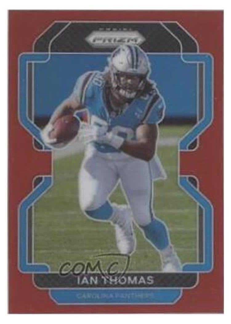 2021 Panini Prizm Base Set Ian Thomas #313 card