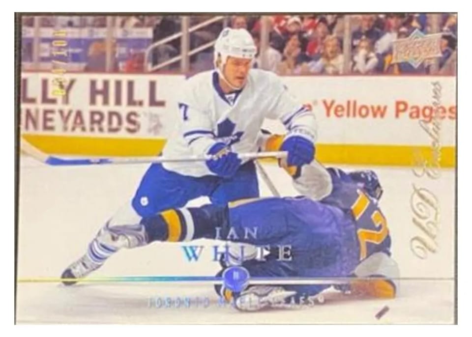 2008 Upper Deck Ian White #21 card