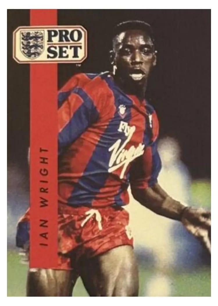 1990 Pro Set Ian Wright #61 card