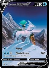 Ice Rider Calyrex V Astral Radiance Trainer Gallery card