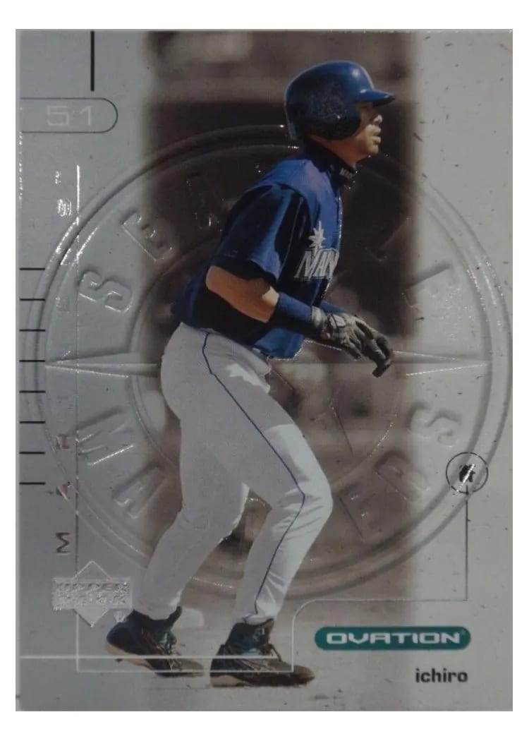 2002 Upper Deck Ovation Ichiro #9 card