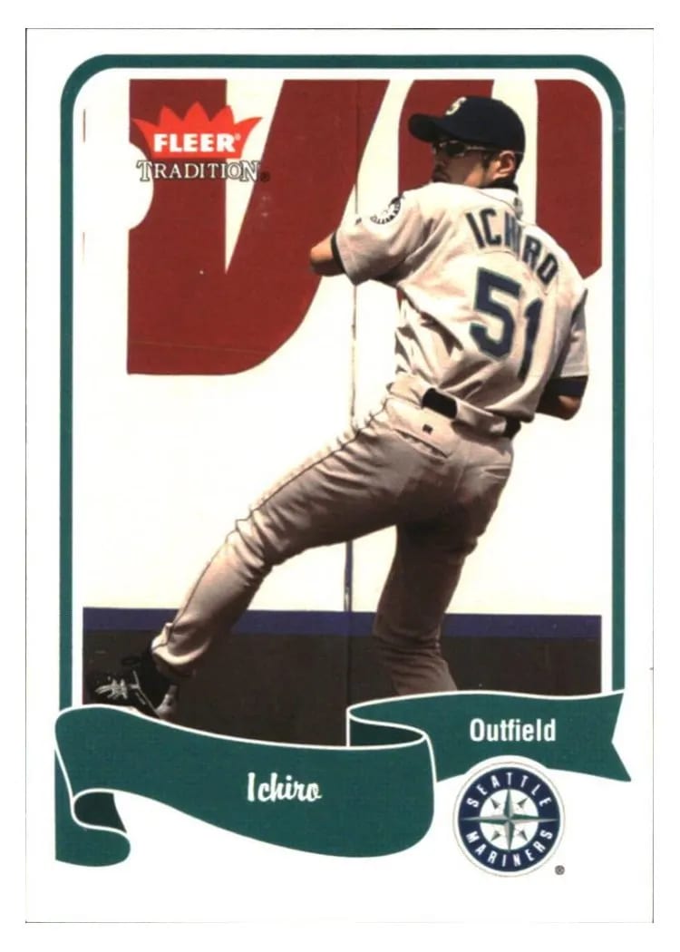2004 Fleer Tradition Ichiro #77 card