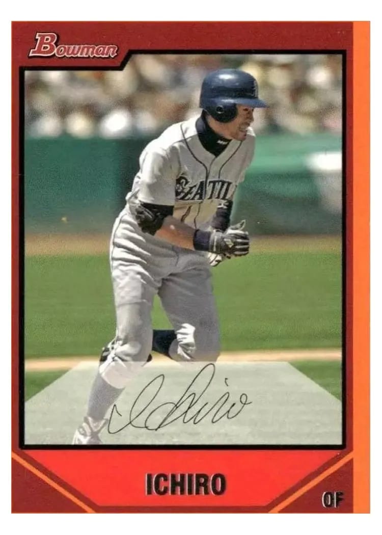 2007 Bowman Ichiro #75 card