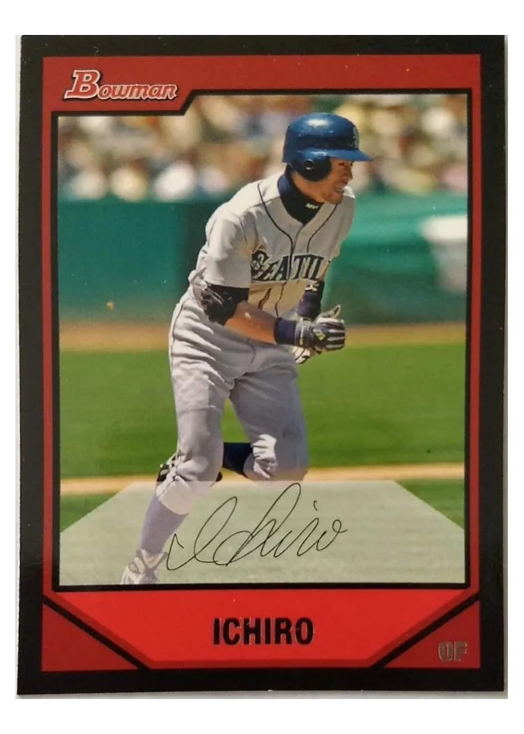 2007 Bowman Ichiro #75 card