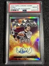2024 Topps Cosmic Chrome Solar Flares Autographs Ichiro #SFA-I card