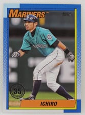 2025 Topps 1990 Topps Baseball (Series One) Ichiro #T90-36 card